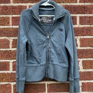 Vintage Y2K Abercrombie And Fitch Kids Full Zip Jacket Size Medium